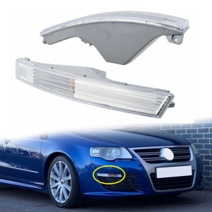 Semnalizari bara fata VW Passat B6 3C alb