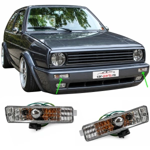 Semnalizari VW Golf 2 Jetta MK2 clare (bara lata) - Img 2