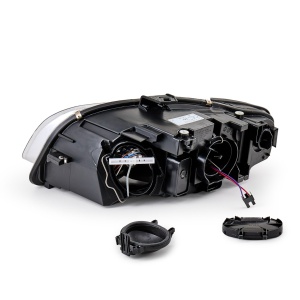Set faruri Audi A4 B7 crom look - Img 3