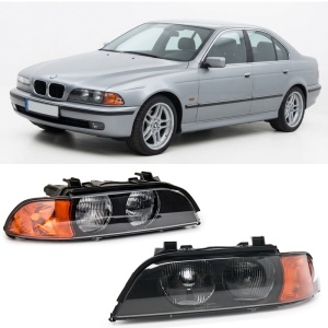 Set faruri BMW E39 negru portocaliu