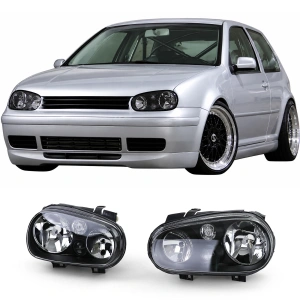 Set faruri VW Golf 4 look negru