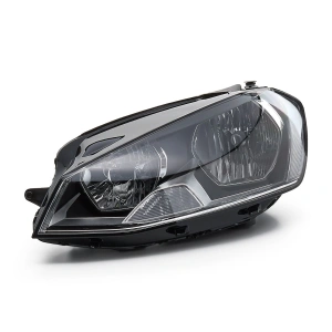 Set faruri VW Golf 7 look negru - Img 2