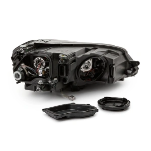 Set faruri VW Golf 7 Xenon look negru - Img 4