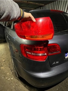 Stopuri Audi A3 8P Sportback (2004 - 2008) LED rosu clar - Img 4
