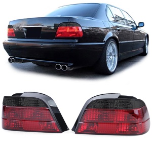 Stopuri BMW E38 rosu fumuriu