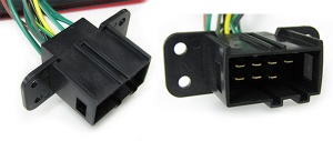 Stopuri BMW E46 FL sedan rosu fumuriu LED - Img 4