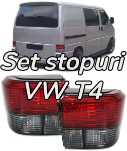Stopuri VW Bus Transporter T4 rosu fumuriu