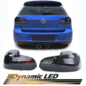 Stopuri VW Golf 6 LED dinamic fumuriu
