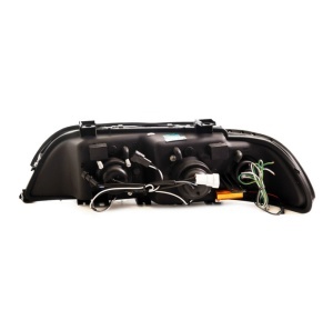 Faruri BMW E39 3D Angel Eyes negru - Img 4