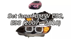 Faruri BMW E92 E93 NFL Xenon 3D Angel Eyes