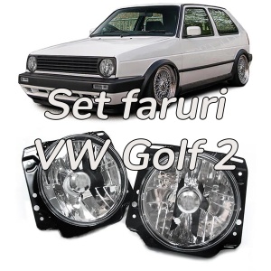 Faruri VW Golf 2 MK2 clare