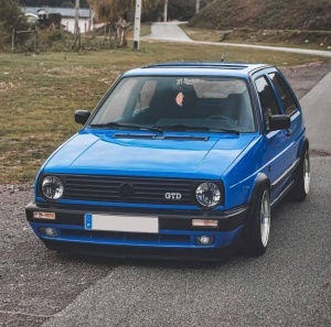Faruri VW Golf 2 MK2 cruce clar - Img 5