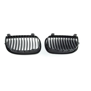 Grila BMW E81 E87 NFL (2004 - 2007) negru lucios - Img 6