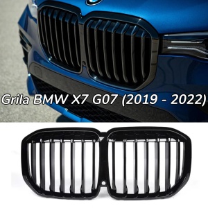 Grila BMW X7 G07 (2019 - 2022) negru lucios - Img 1