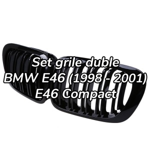 Grila dubla BMW E46 NFL / Compact M-LOOK