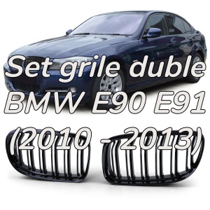 Grila dubla BMW E90 E91 FL LCI M-LOOK