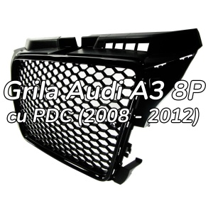 Grila fara emblema Audi A3 8P (2008 - 2012) 'RS Style' PDC - Img 1