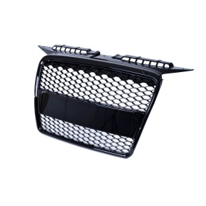 Grila fara emblema Audi A3 8P 'RS Style' negru lucios (2005 - 2008) - Img 3