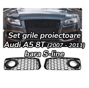 Grila proiectoare Audi A5 8T (2007 - 2011) S-Line - Img 1