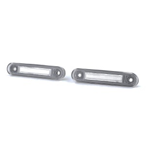 Iluminare numar inmatriculare Mercedes 190 W201, W202, W124 cu LED - Img 2