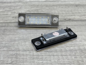 Iluminare numar VW Caddy, Golf Plus, Jetta, Passat B5.5, B6, Touran, T5, Skoda Superb LED - Img 3