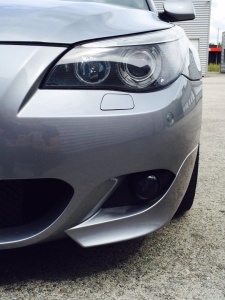 Proiectoare ceata 'bara M' BMW E90 E91 E60 E61 E63 E64 fumuriu - Img 6