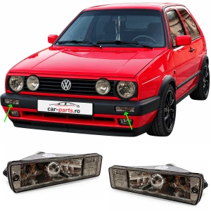 Semnalizari VW Golf 2 Jetta MK2 fumuriu (bara lata)