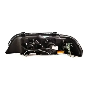 Set faruri BMW E39 3D Angel Eyes negru - Img 5