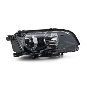 Set faruri BMW E46 coupe, cabrio (2001 - 2003) look negru - Img 3