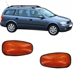 Set semnalizari aripa Opel Astra G, Zafira A, Speedster portocaliu
