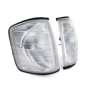 Set semnalizari Mercedes 190 W201 alb - Img 3