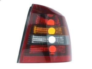 Set stopuri Opel Astra G Bertone coupe, cabrio, sedan rosu fumuriu - Img 2