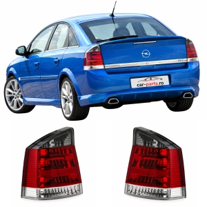 Set stopuri Opel Vectra C GTS OPC look rosu fumuriu