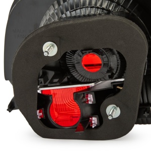 Set stopuri VW Golf 6 Dark Cherry Red rosu fumuriu - hayon - Img 4