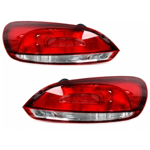 Set stopuri VW Scirocco III OE rosu clar - Img 2