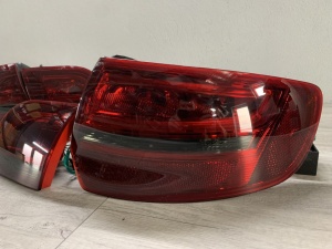 Stopuri Audi A3 8P Sportback (2004 - 2008) LED rosu fumuriu - Img 3