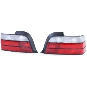 Stopuri BMW E36 coupe cabrio rosu alb - Img 3