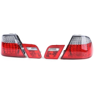 Stopuri BMW E46 coupe NFL LED rosu clar - Img 2