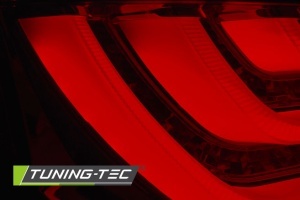 Stopuri BMW E60 NFL LED BAR rosu clar - Img 4