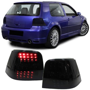 Stopuri VW Golf 4 hatchback Deep Black LED - Img 1