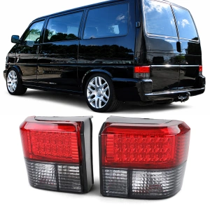 Stopuri VW Transporter T4 rosu fumuriu LED