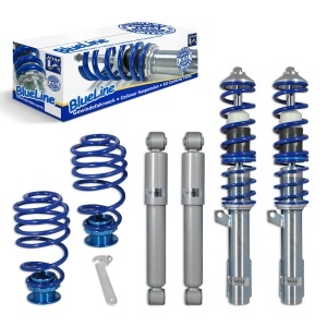 Suspensie sport reglabila JOM BlueLine pentru Opel Astra G