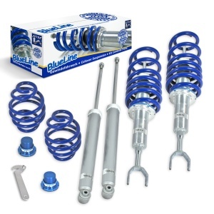 Suspensie sport reglabila JOM BlueLine pentru VW Passat B5 (3B), VW Passat B5.5 (3BG), Skoda Superb 3U