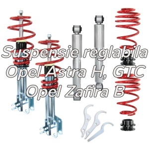 Suspensie sport reglabila JOM RedLine Opel Astra H, GTC, Zafira B
