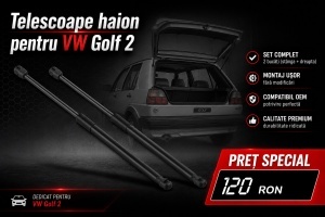Telescoape haion, portbagaj VW Golf 2