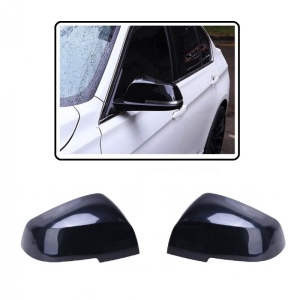 Capace oglinzi BMW F20, F21, F22, F23, F30, F31, F35, F32, F33, F36, X1 E84 negru lucios - Img 1