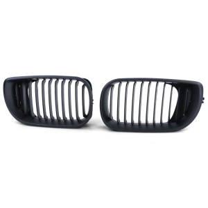 Grila BMW E46 FL (2001 - 2005) negru mat - Img 3