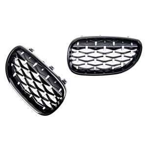 Grila BMW E60 E61 DIAMOND look - Img 3