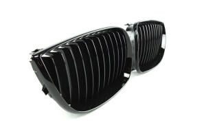 Grila BMW E81 E87 NFL (2004 - 2007) negru lucios - Img 3