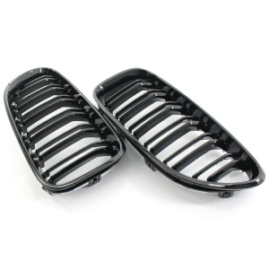 Grila dubla BMW F06, F12, F13 M-LOOK negru lucios - Img 4